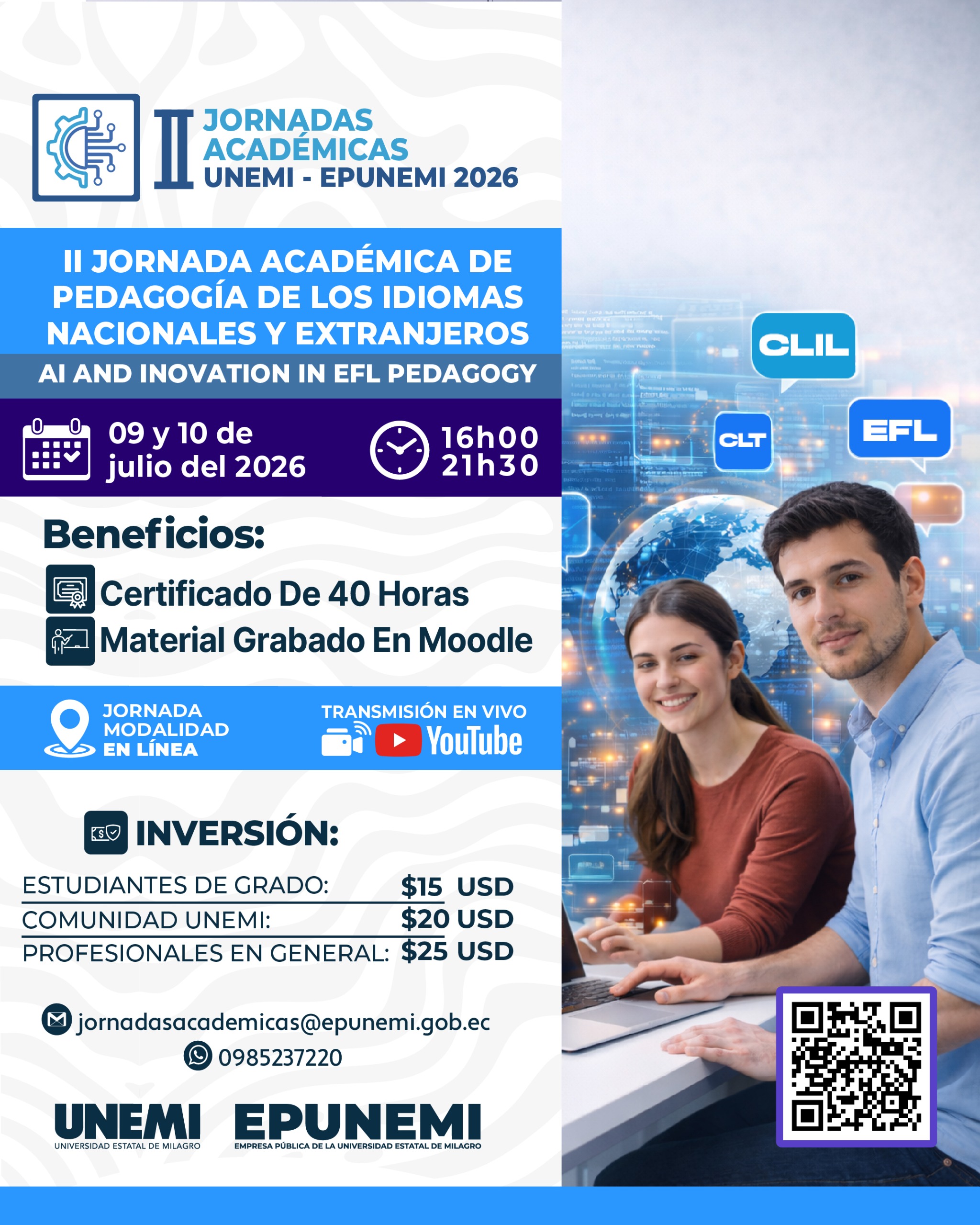 II JORNADA ACADÉMICA DE IDIOMAS NACIONAL Y EXTRANJERA