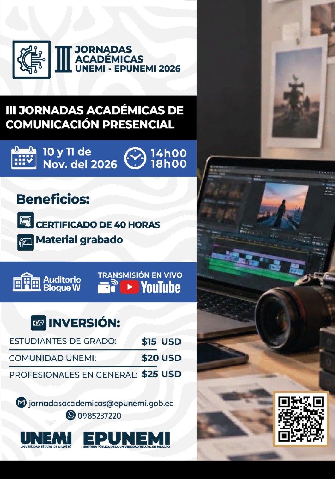 III JORNADAS ACADÉMICAS DE COMUNICACIÓN PRESENCIAL