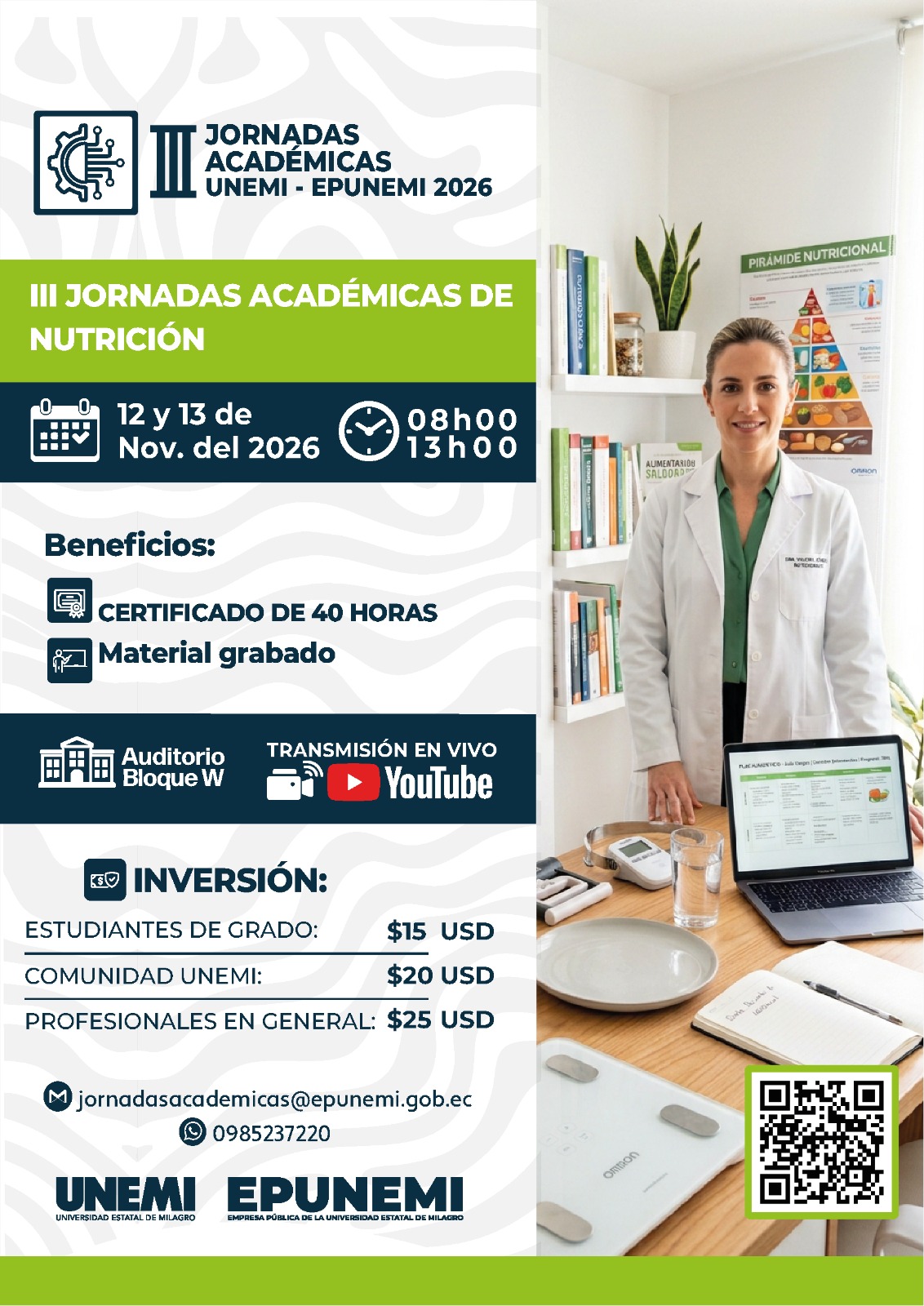 III JORNADAS ACADÉMICAS DE NUTRICIÓN